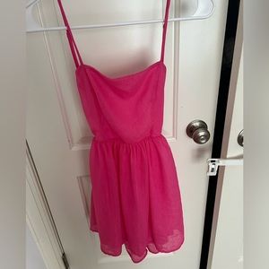Sparkly pink lucky in the sky dress!